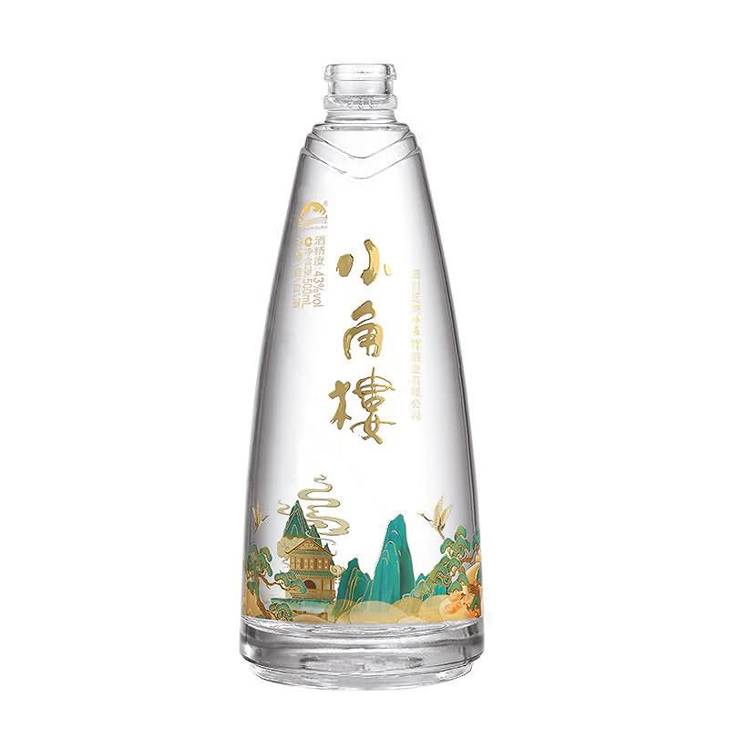 晶白酒瓶-004  