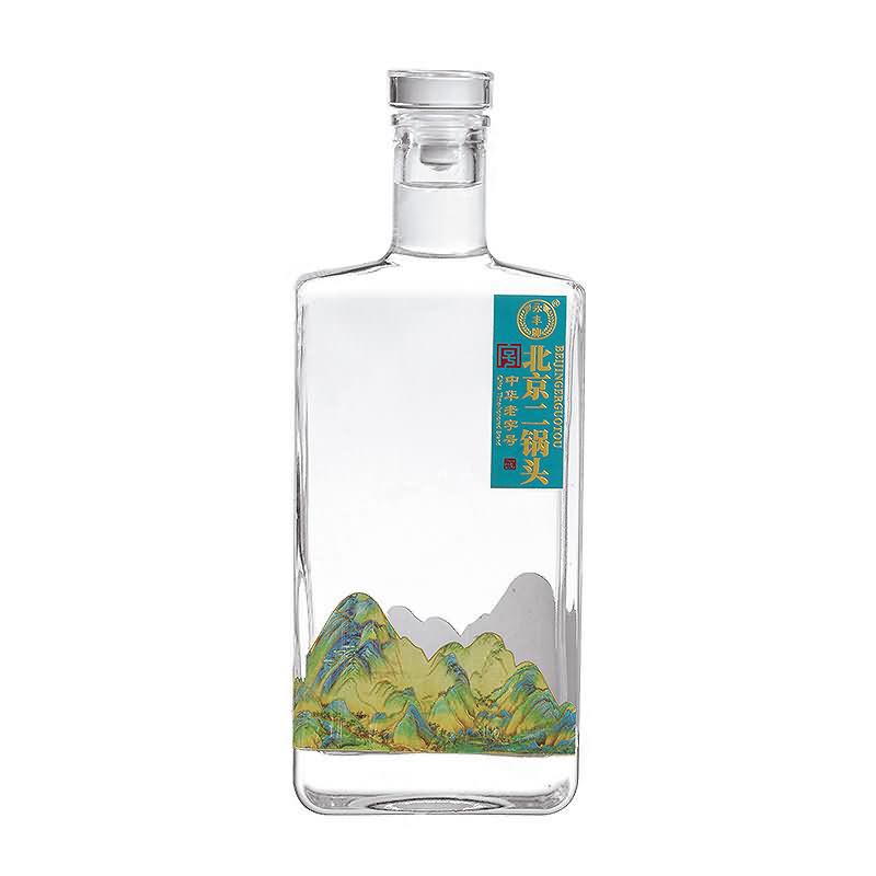 晶白酒瓶-005  