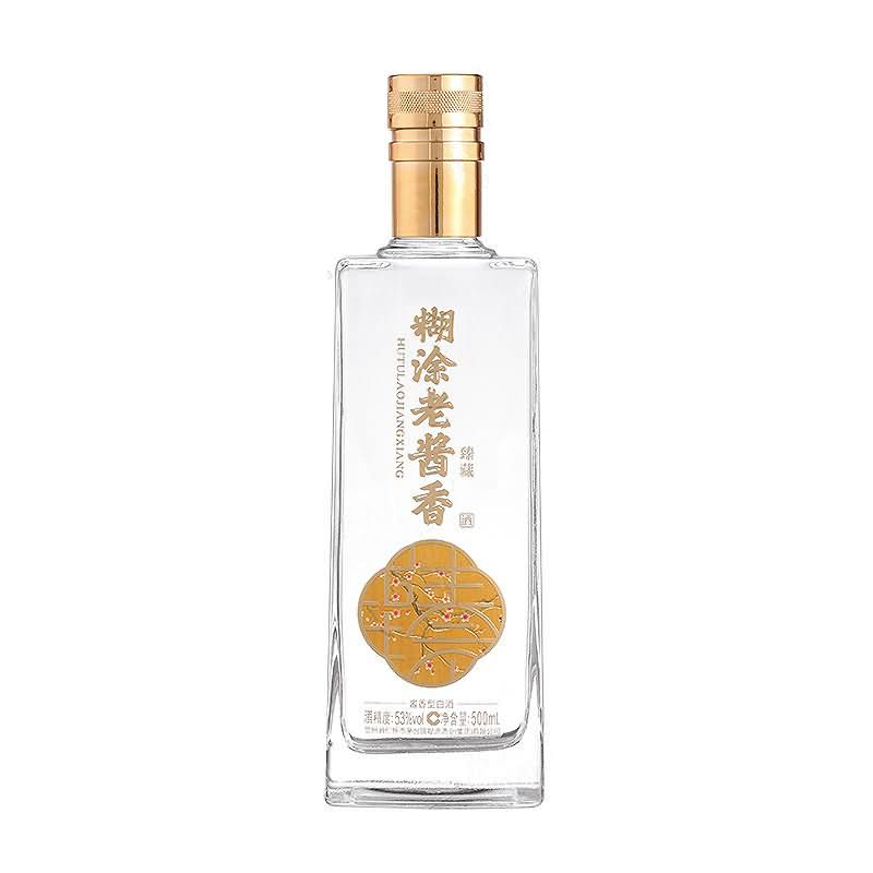 晶白酒瓶-006  